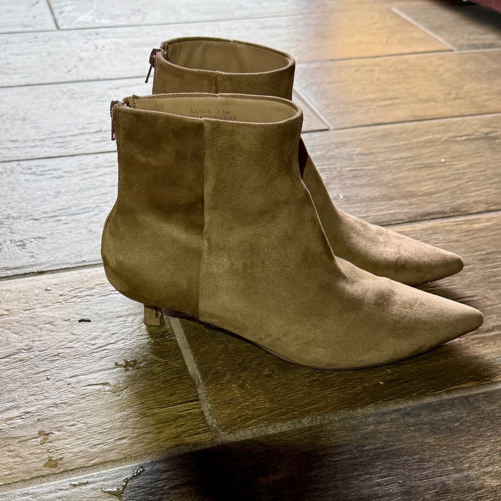 Barbie Beige Ankle Boots